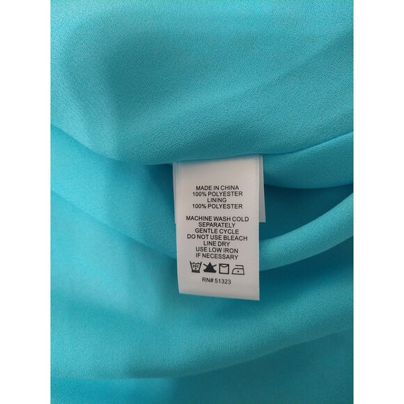 Cece High Neck High Low Ruffled Sleeveless Dress Sz 8 Boho Feminine Cottage Core - Picture 9 of 9